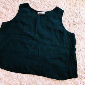 Vintage Diana Marco Black Tank Top